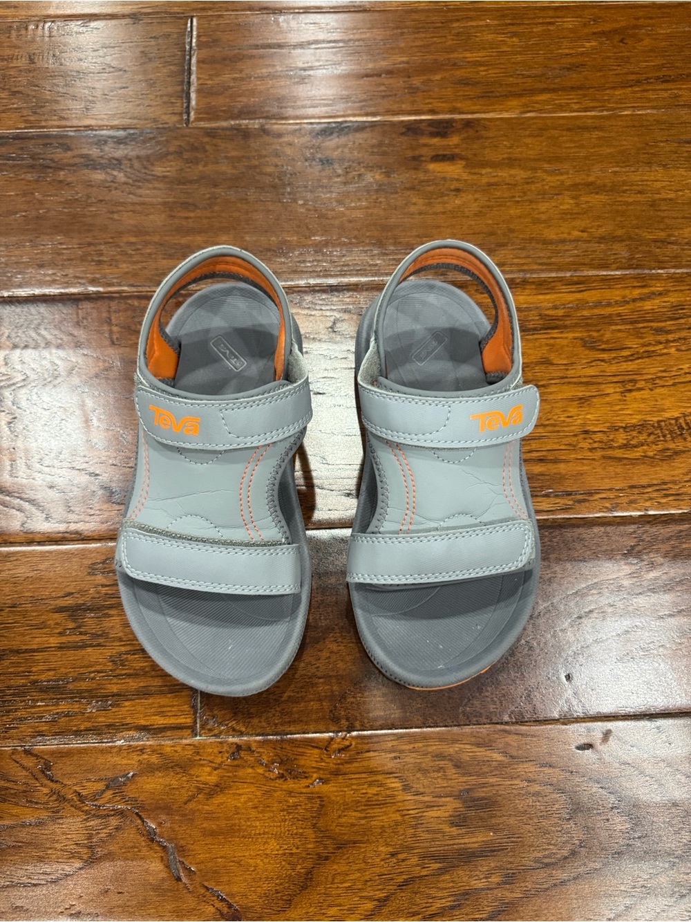 TEVA Kids Psyclone Sandals size 1 Grey Water Beach Pool Summer